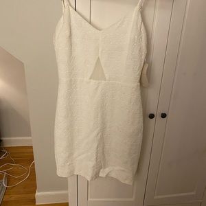 NWT Zara Dress, White, M